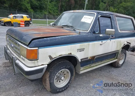 1987 Ford Bronco U100 from USA, damaged, VIN 1FMDU15N4HLA19687